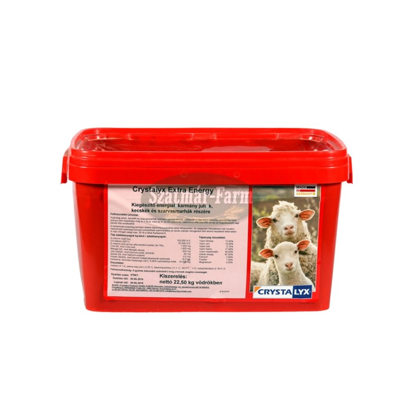 CRYSTALYX EXTRA ENERGY NYALÓTÖMB