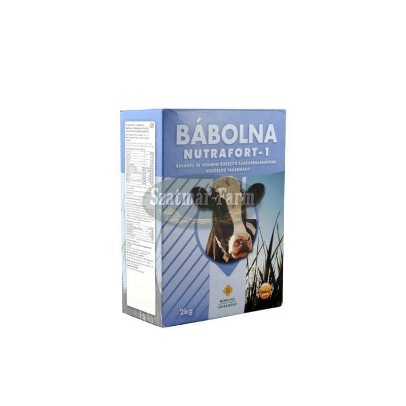 NUTRAFORT-1 ÁSVÁNYI ÉS VITAMINKIEGÉSZÍTŐ SZARVASMARHÁKNAK, JUHOKNAK ÉS KECSKÉKNEK 2/1